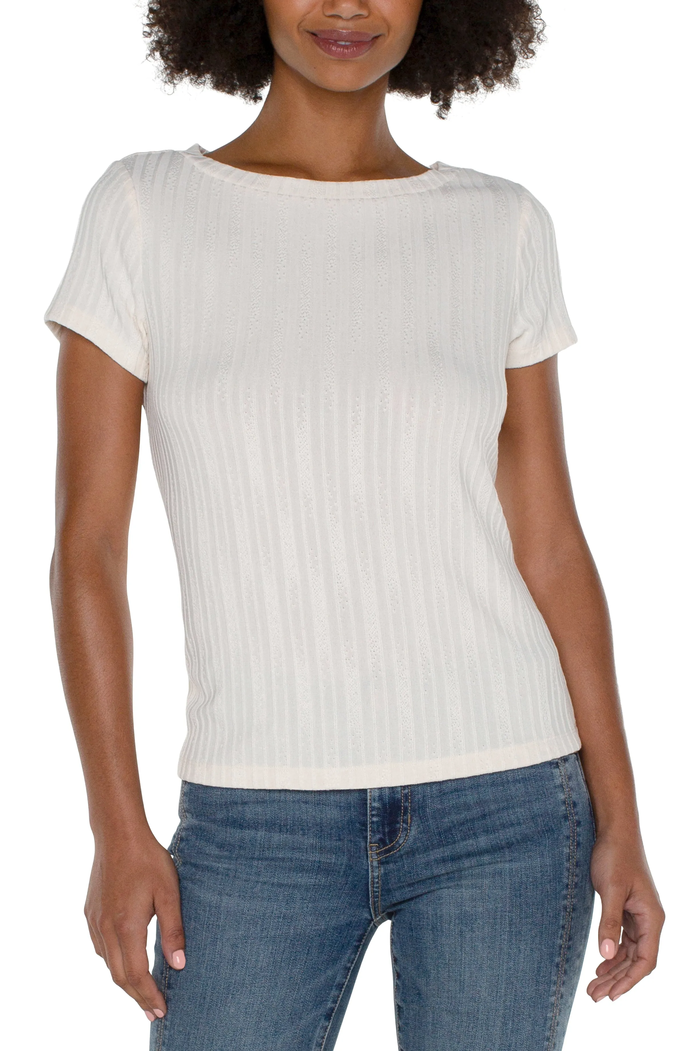 Boat Neck Baby Tee