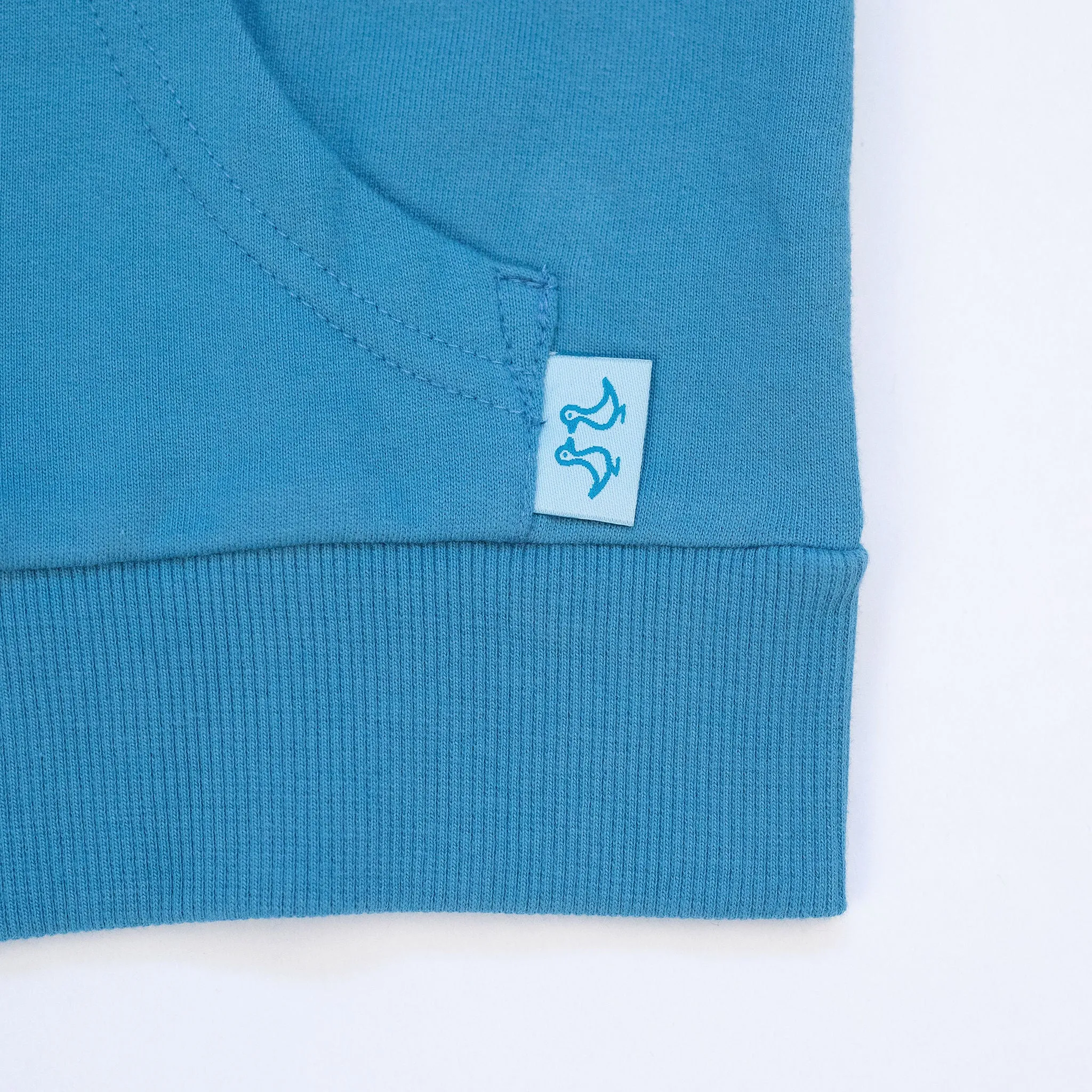 Boys Blue Jersey Lounge Hoodie