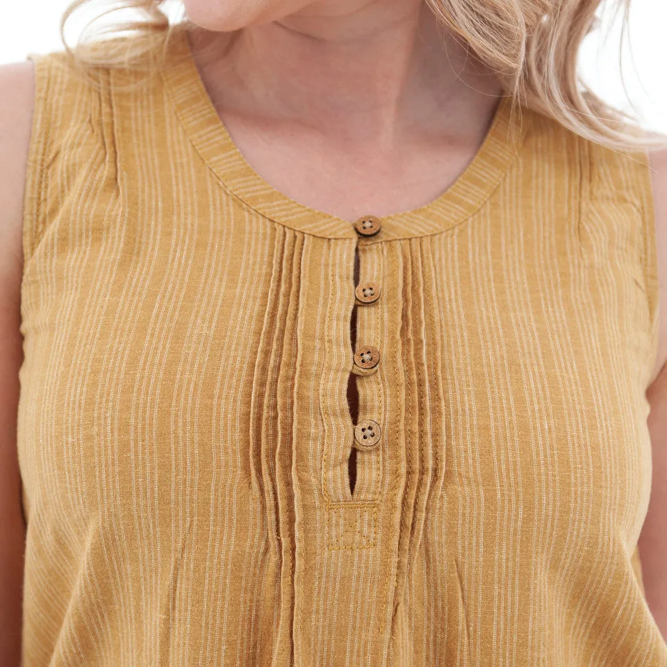 Breeze Pintuck Swing Tank Top - J257841