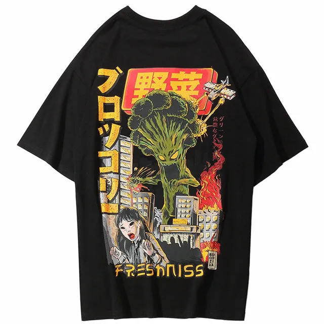 BrocoliZilla Cotton Tshirt