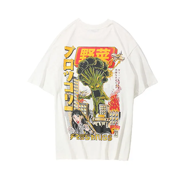BrocoliZilla Cotton Tshirt