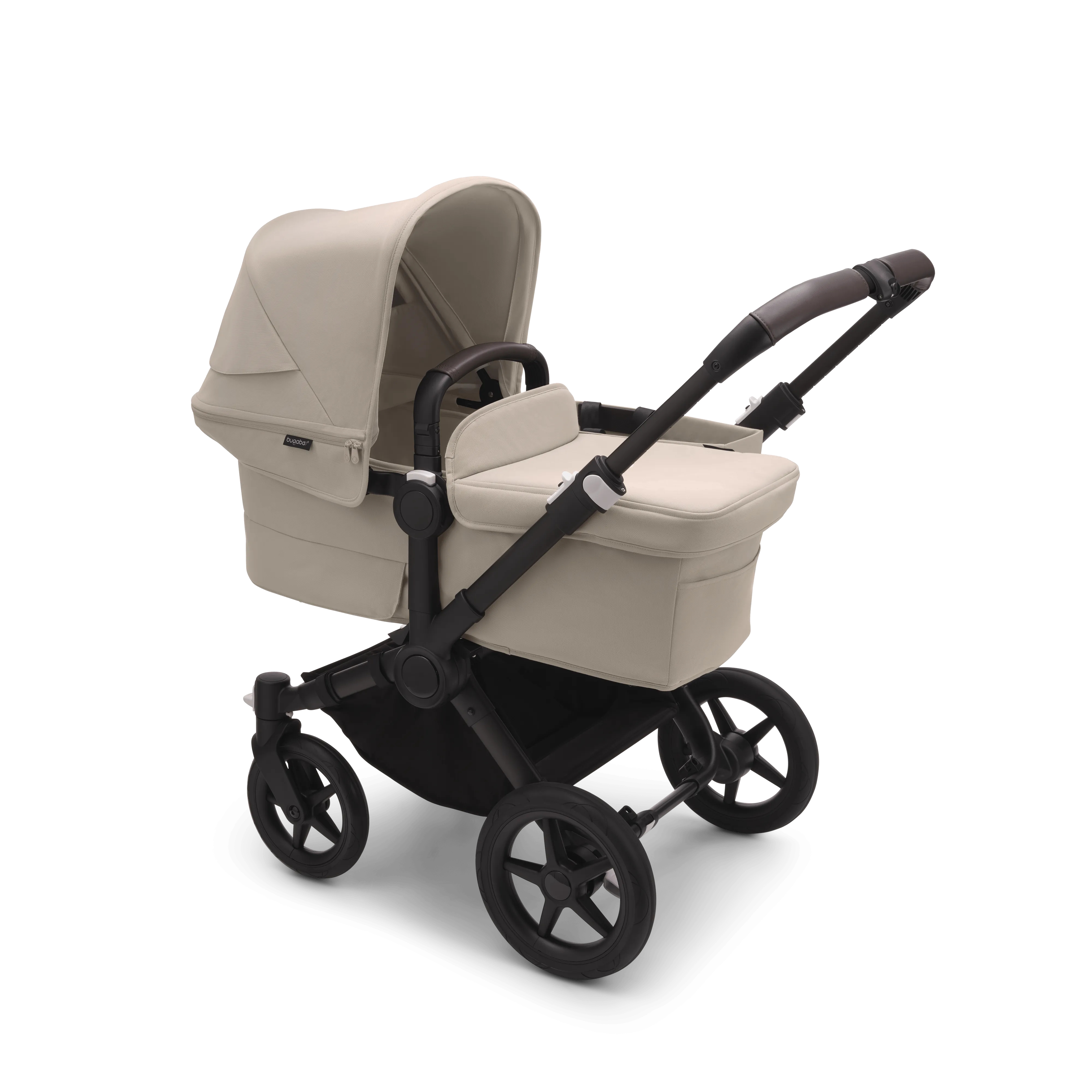 Bugaboo Donkey 5 Duo - Black/Desert Taupe/Desert Taupe