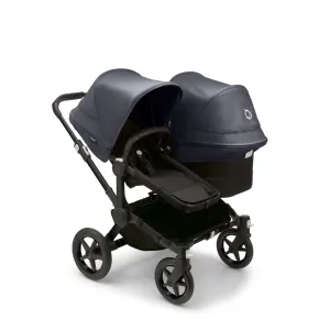 Bugaboo Donkey 5 Duo - Black/Midnight Black/Stormy Blue