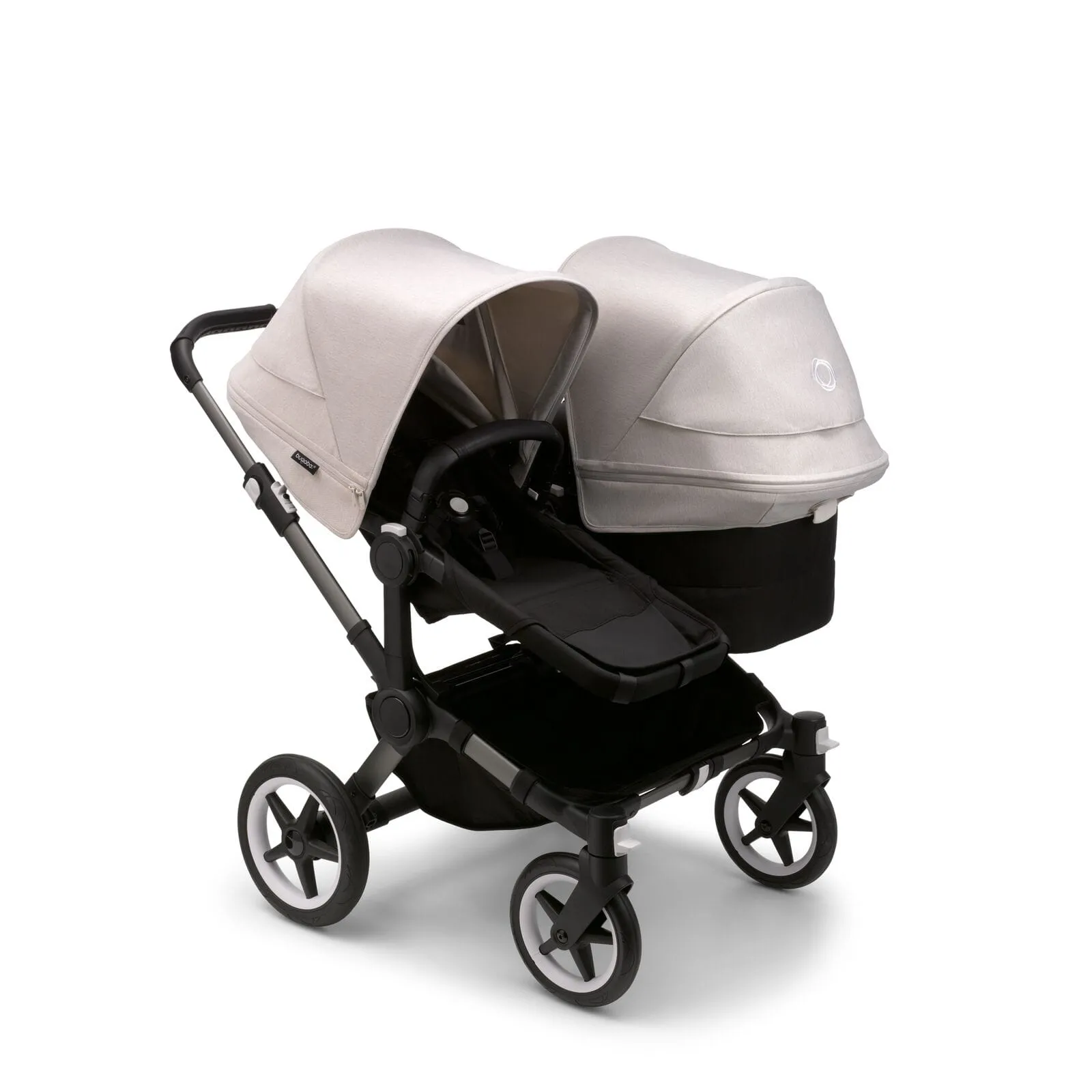 Bugaboo Donkey 5 Duo - Graphite/Midnight Black/Misty White