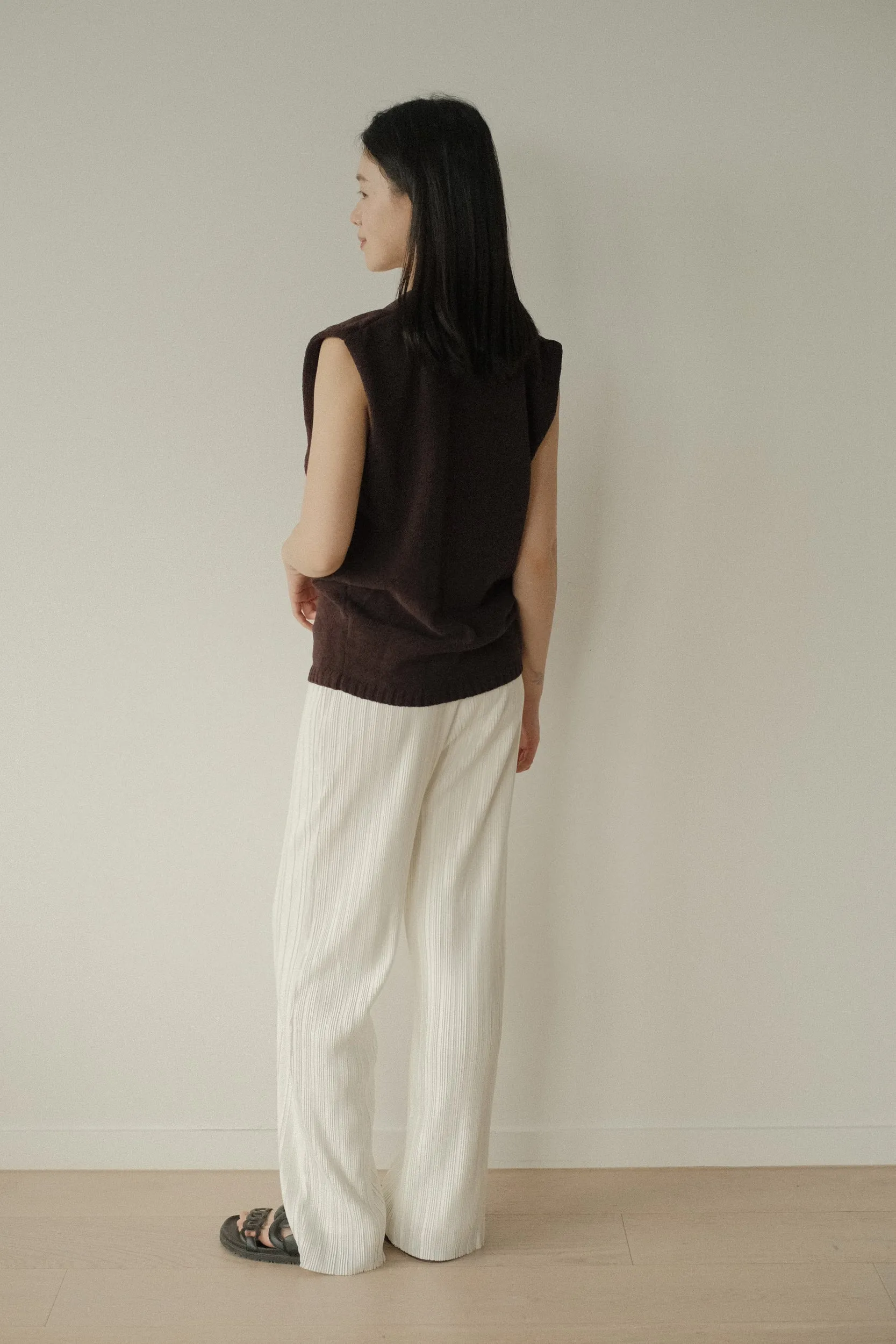 by DOE - Textured Knitted Vest