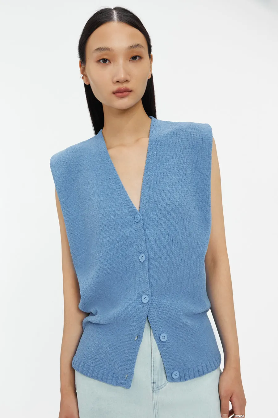 by DOE - Textured Knitted Vest