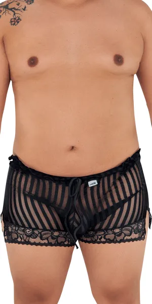 Candyman 99601x Lounge Pajama Shorts Black