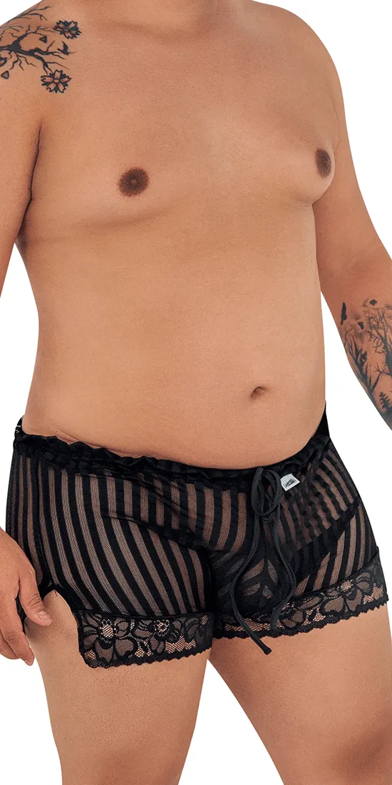 Candyman 99601x Lounge Pajama Shorts Black