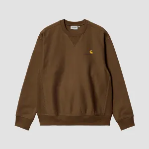 Carhartt WIP American Script Crew Sweat Lumber