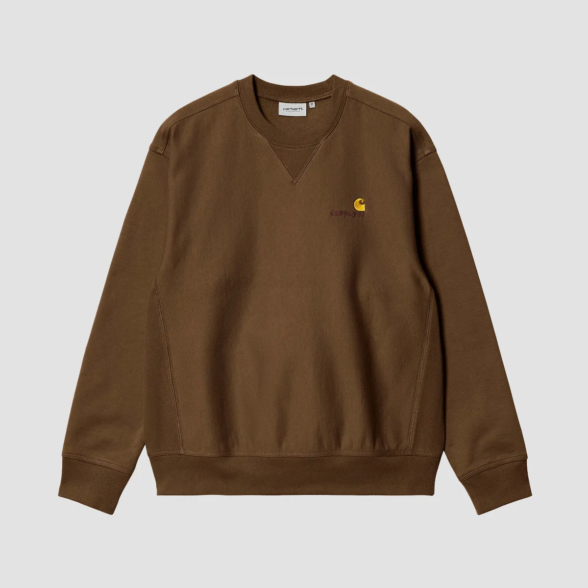 Carhartt WIP American Script Crew Sweat Lumber