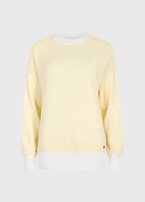 Carrick Ladies' bamboo blend sweater - Oyster