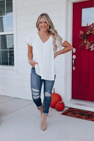 Carrie Crinkle Chiffon Blouse