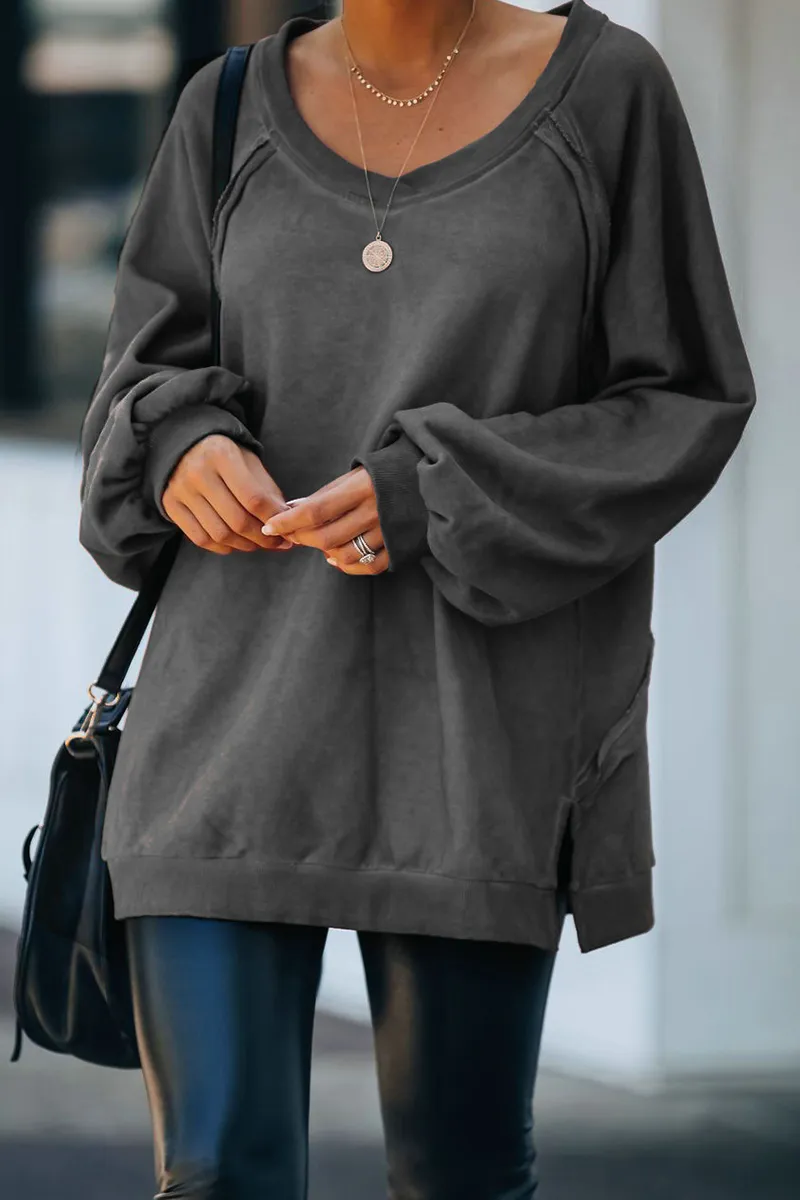 Casual Solid Patchwork Backless O Neck Tops