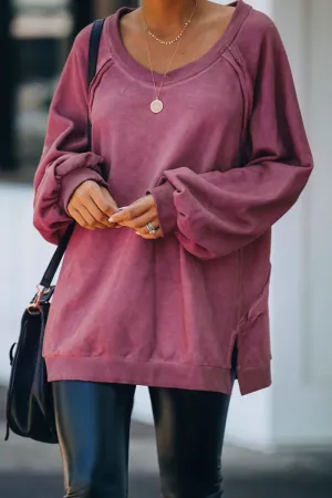 Casual Solid Patchwork Backless O Neck Tops