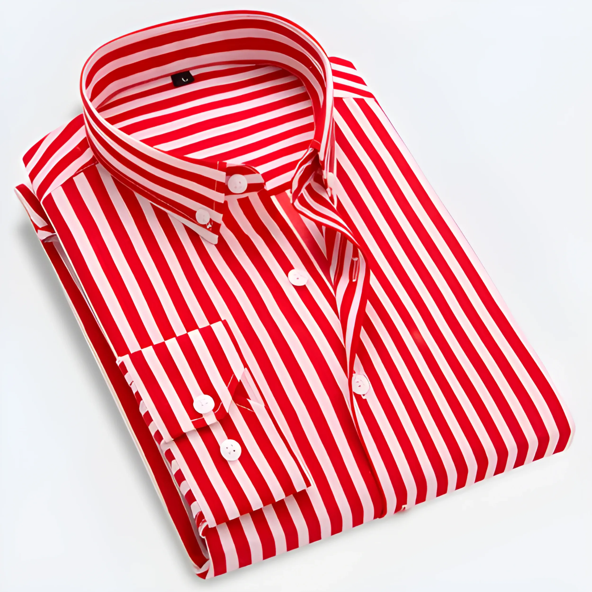 Casual Striped Long Sleeve Shirt for Men