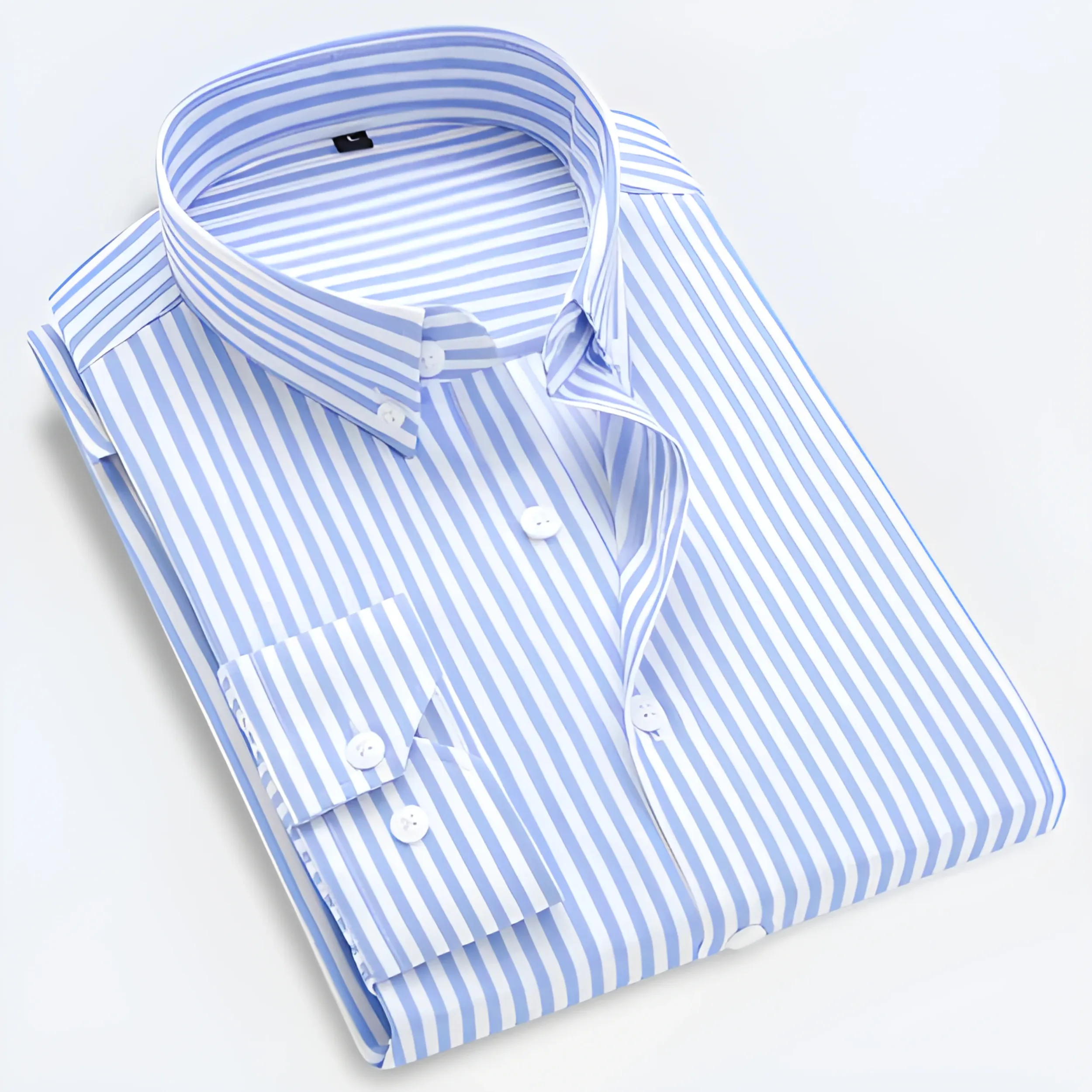 Casual Striped Long Sleeve Shirt for Men