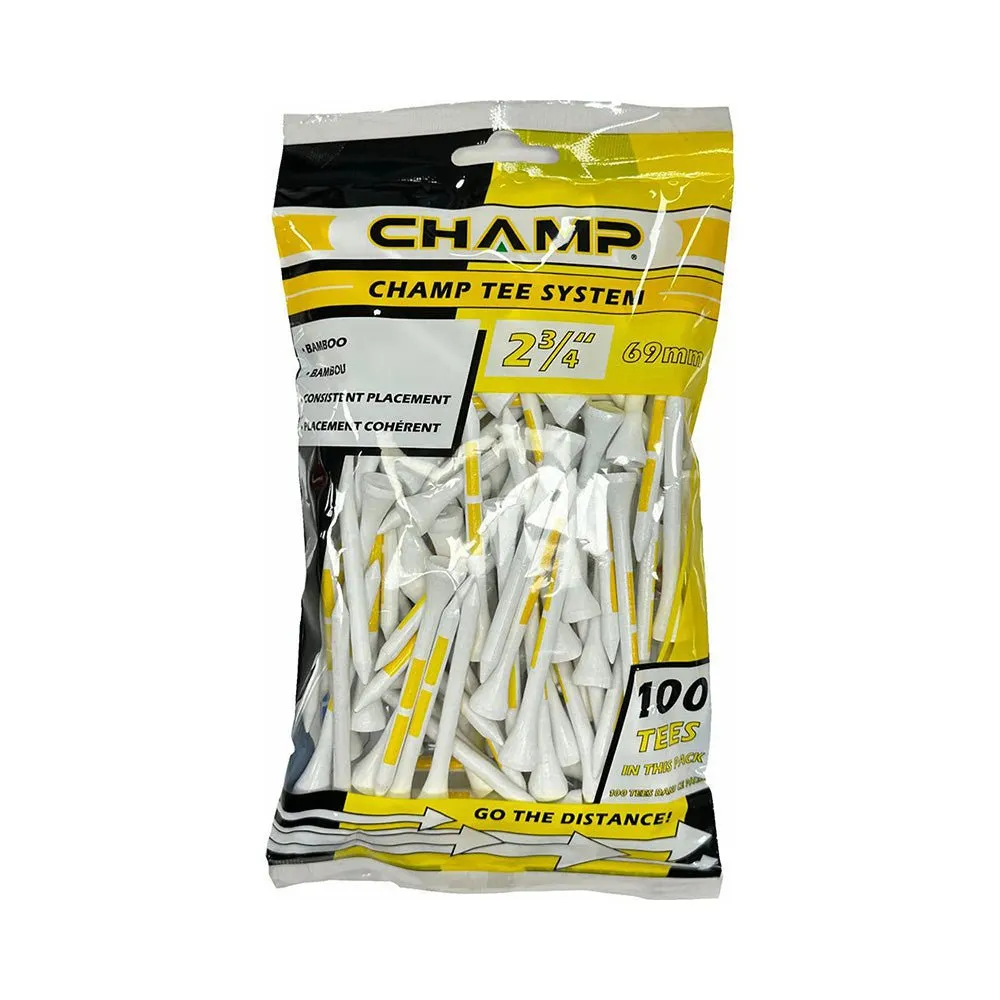 CHAMP Tee System - Golf Tees - Large Pack