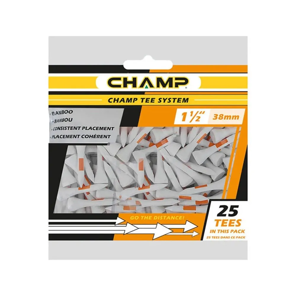CHAMP Tee System - Golf Tees - Small Pack