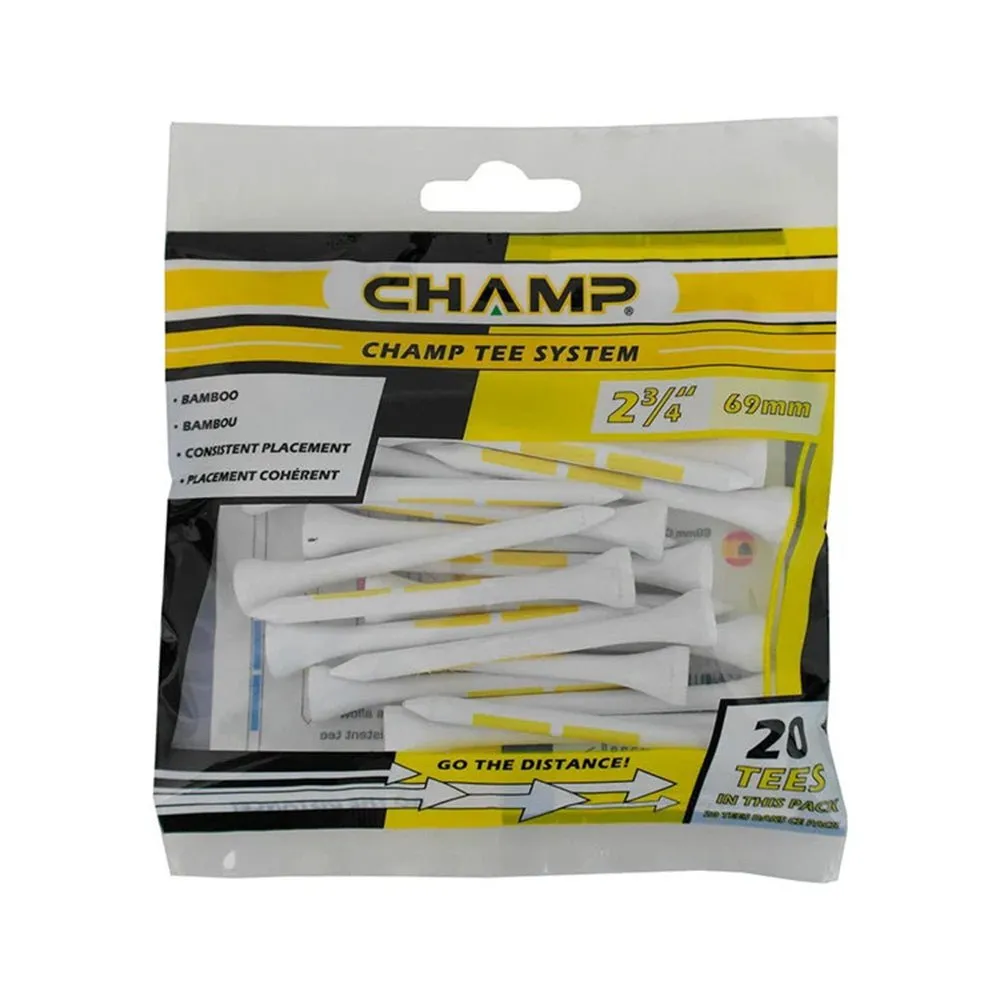 CHAMP Tee System - Golf Tees - Small Pack
