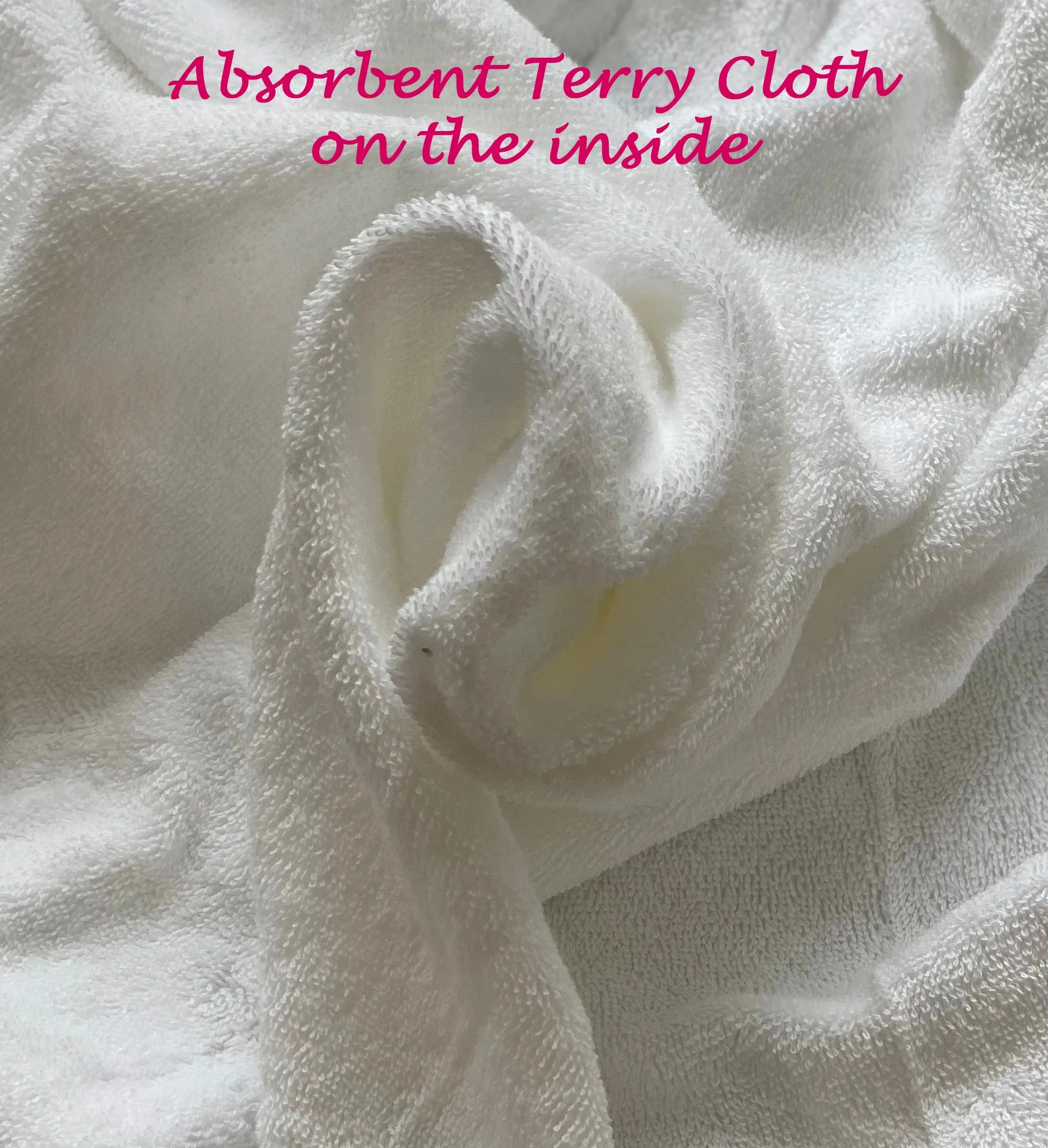 Chi Omega Terry Velour Spa Wrap