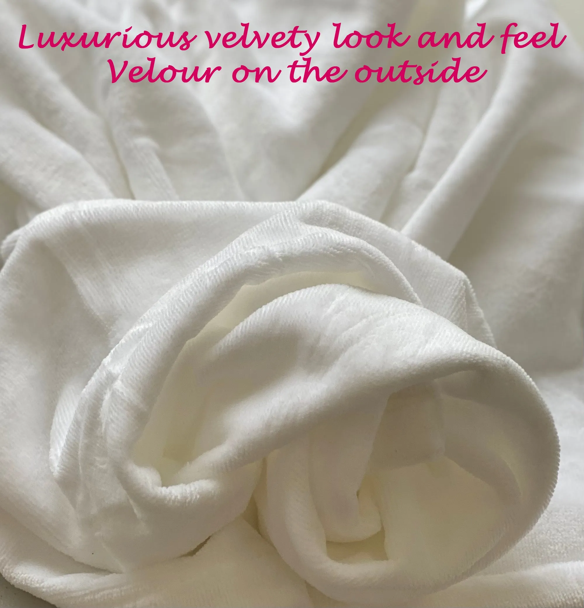 Chi Omega Terry Velour Spa Wrap