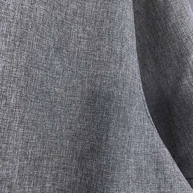Chic Cotton and Linen Short-Sleeve Shirt for Men