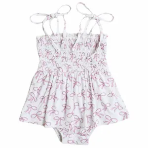CL Smocked Twirl Bodysuit | Blushing Bows