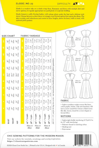 Closet Core - Elodie Wrap Dress