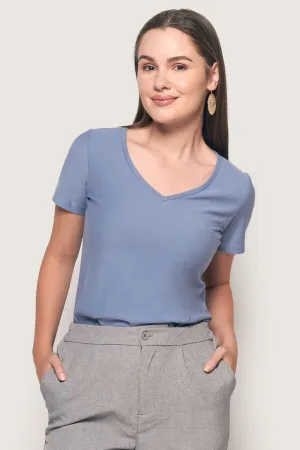 Closet Staples V-Neck Logo Tee