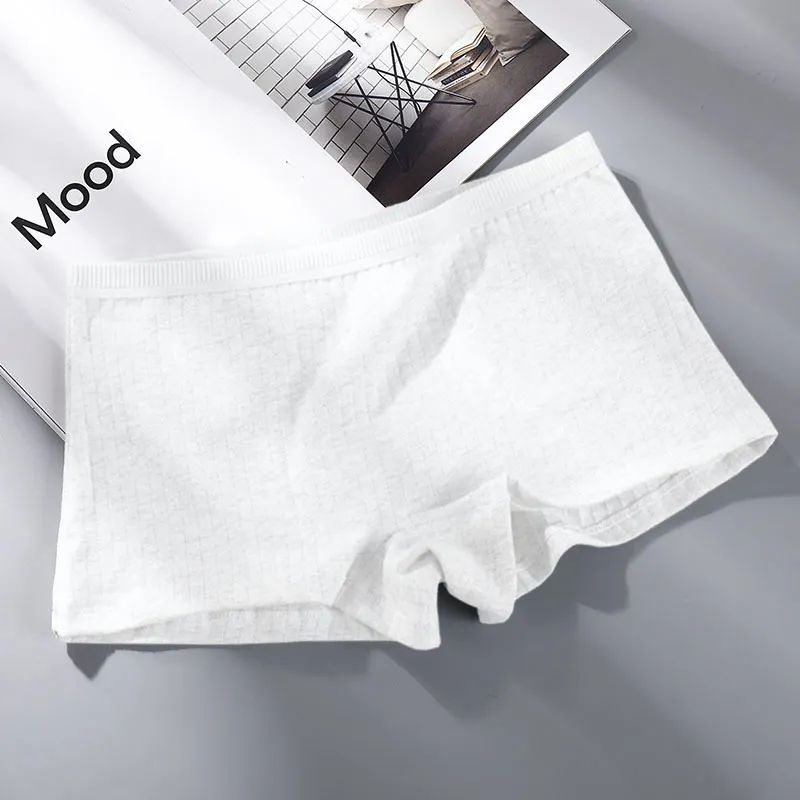 Comfy Ribbed Boyshorts - Breathable Cotton/Spandex Blend