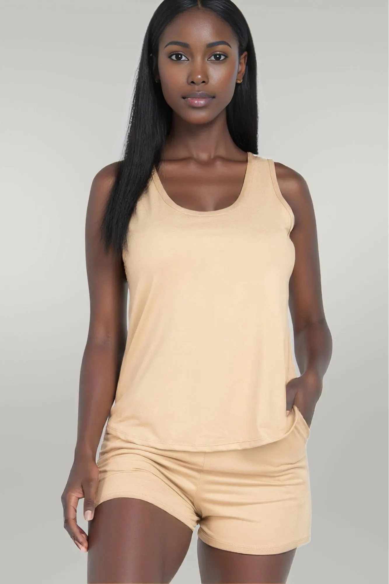 Comfy Tank Top & Shorts Set