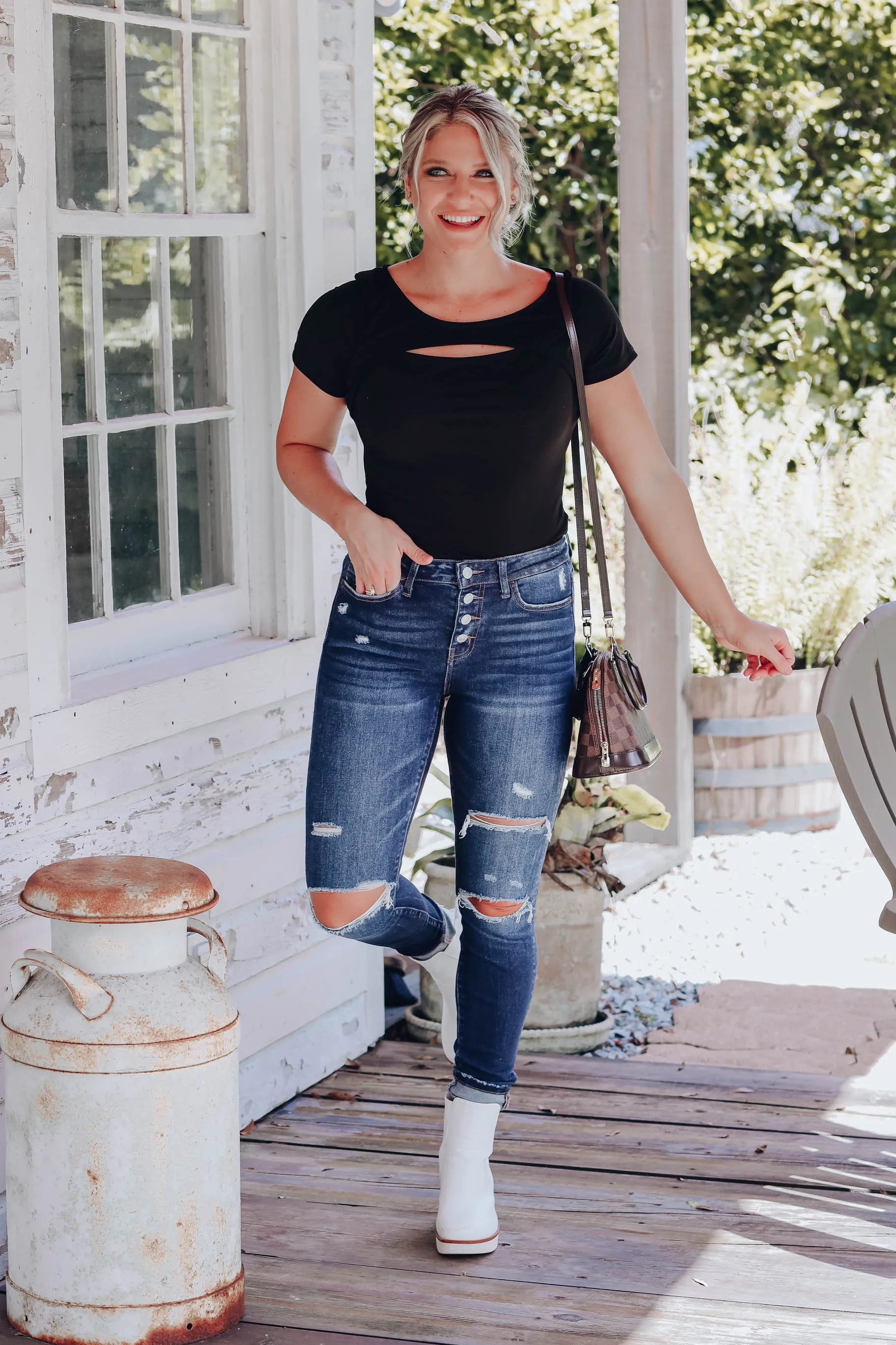 Corey Cutout Bodysuit