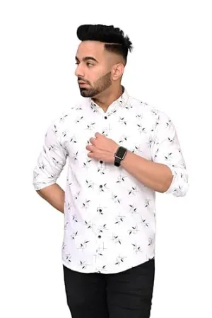 Cotton, Skin Friendly Shirts for Men (Size-XL) (Color-WHITE)