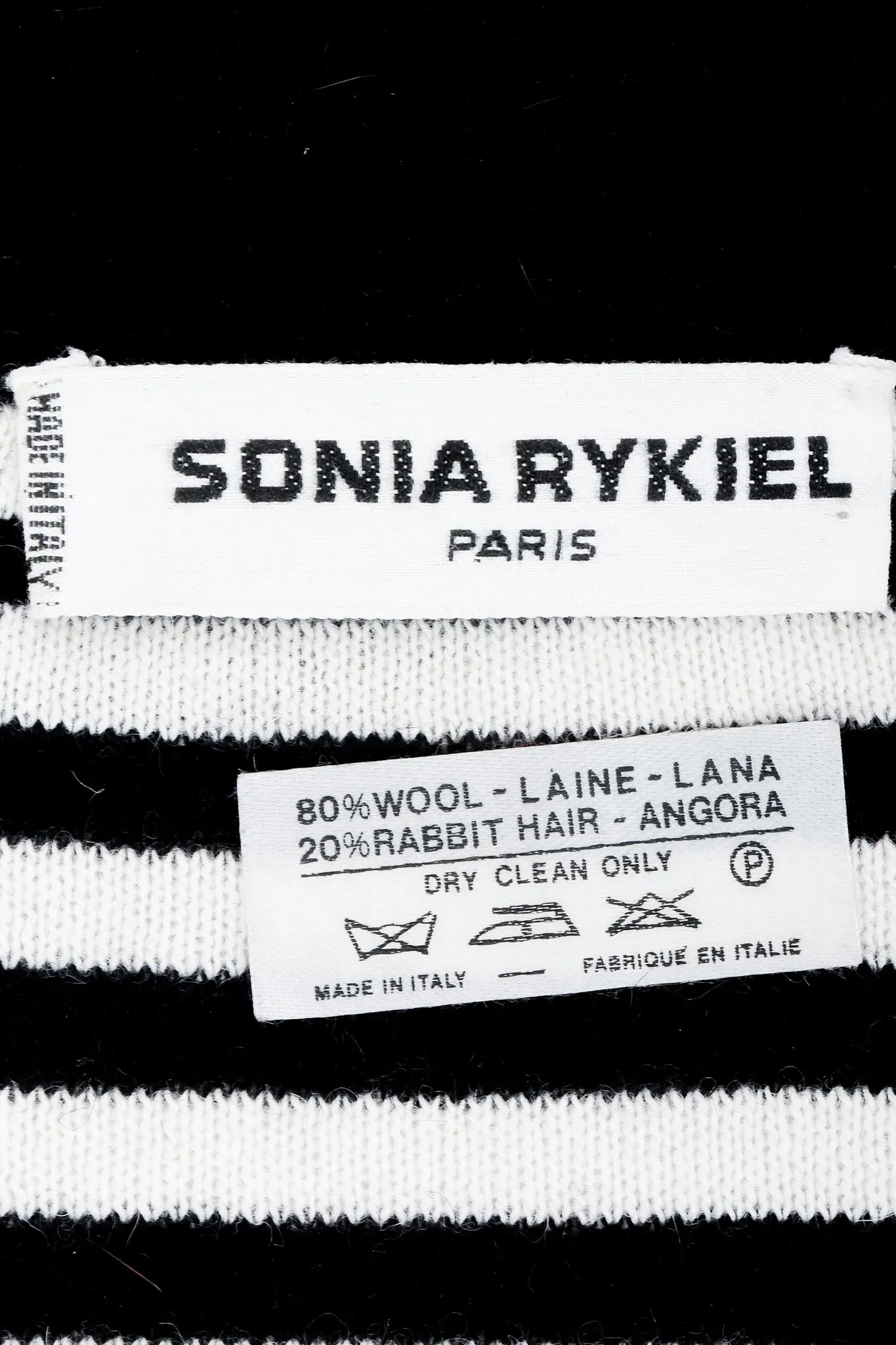 Cream Stripe Knit Sailor Sweater
