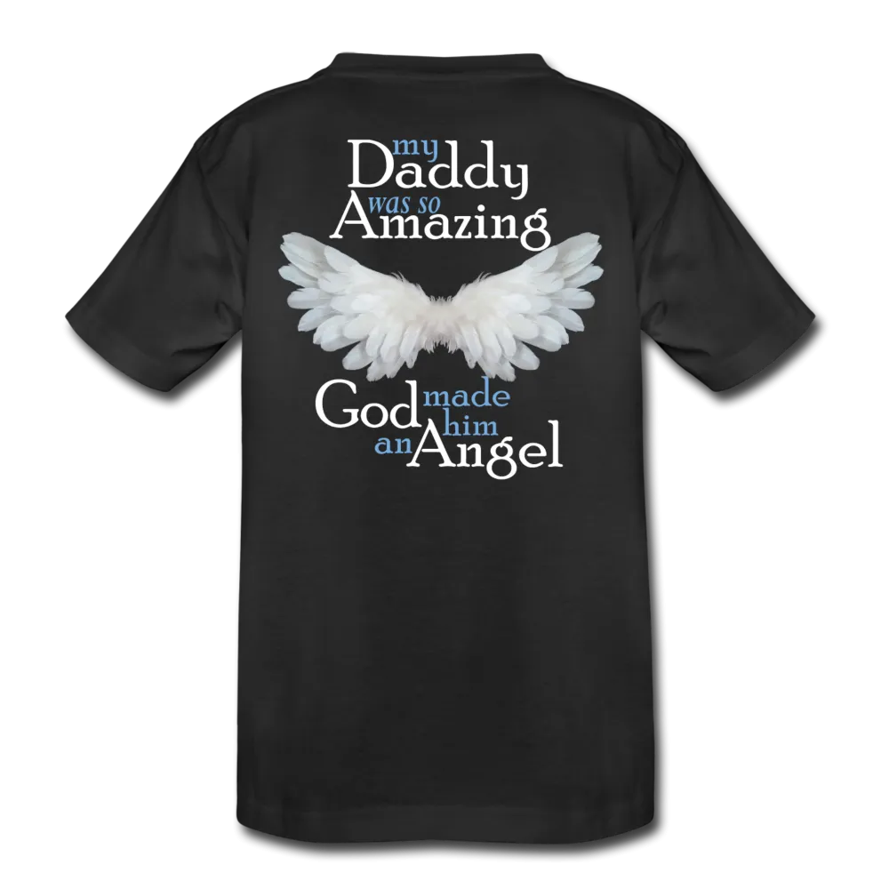 Daddy Amazing Angel Toddler Premium Organic T-Shirt (CK1381)