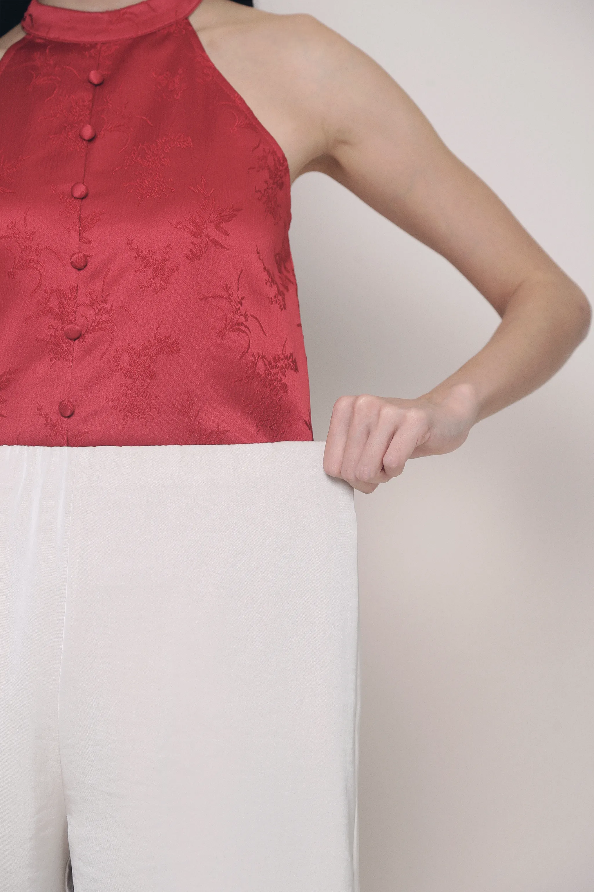 Daydreamer Wide Leg Pants Pearl