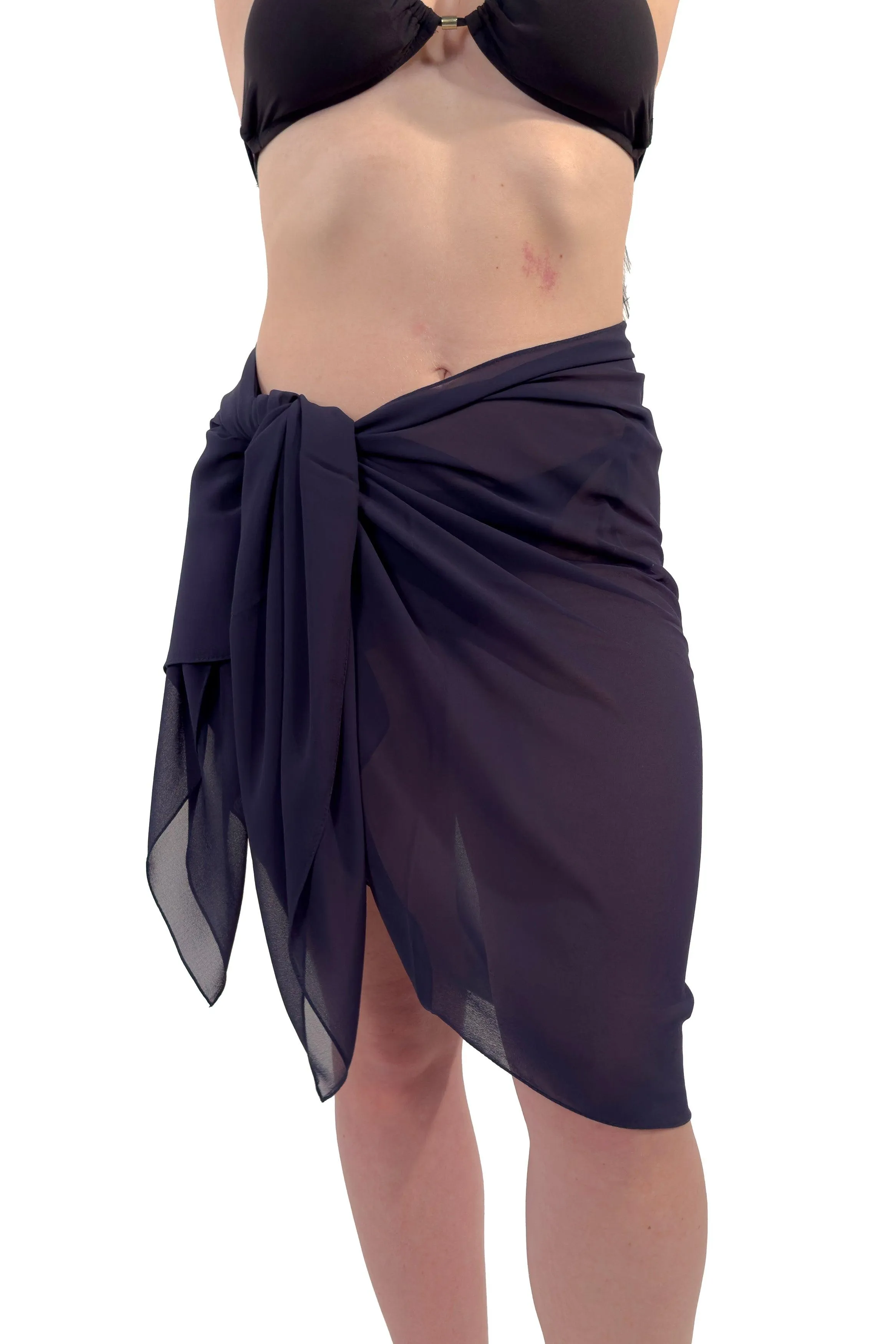 Deep Blue Serenity Beach Coverup