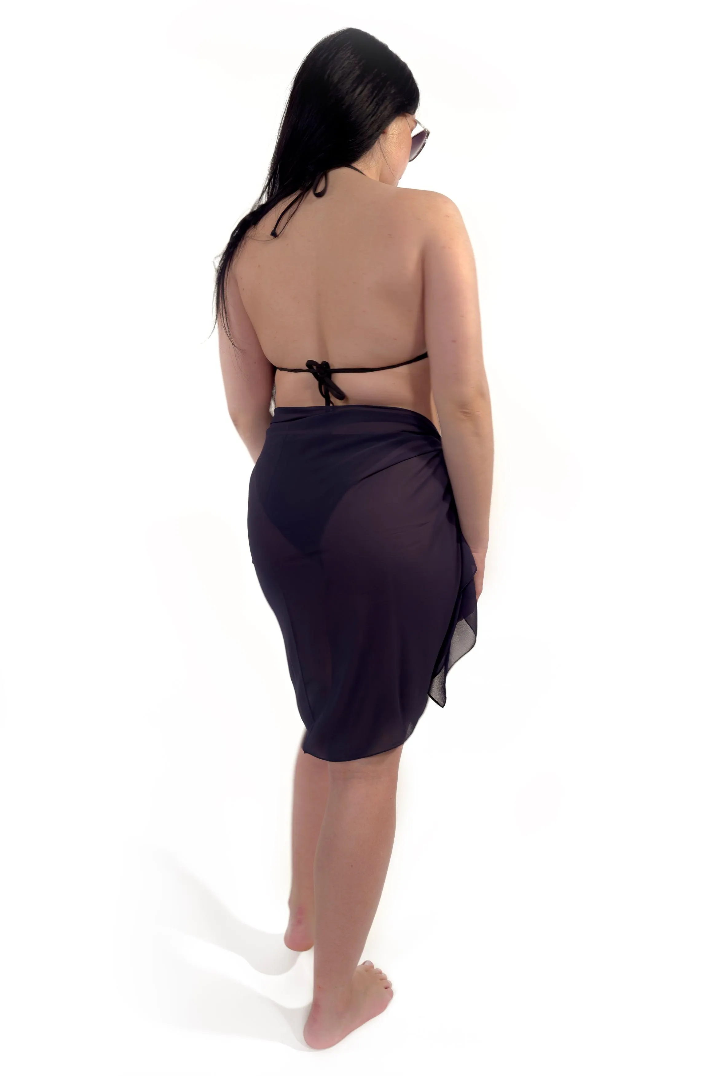 Deep Blue Serenity Beach Coverup