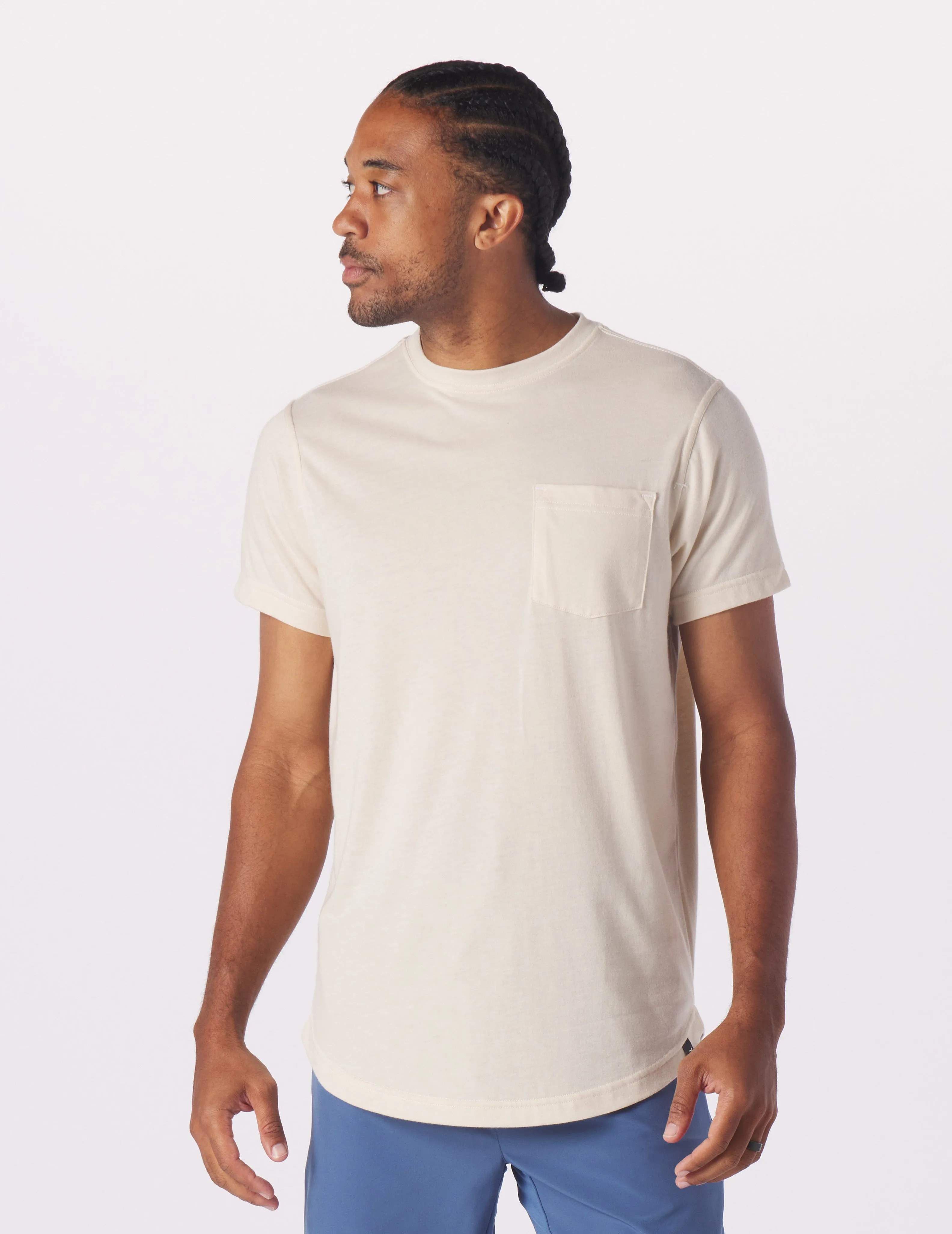 Do No Harm Tee: Oatmilk Heather