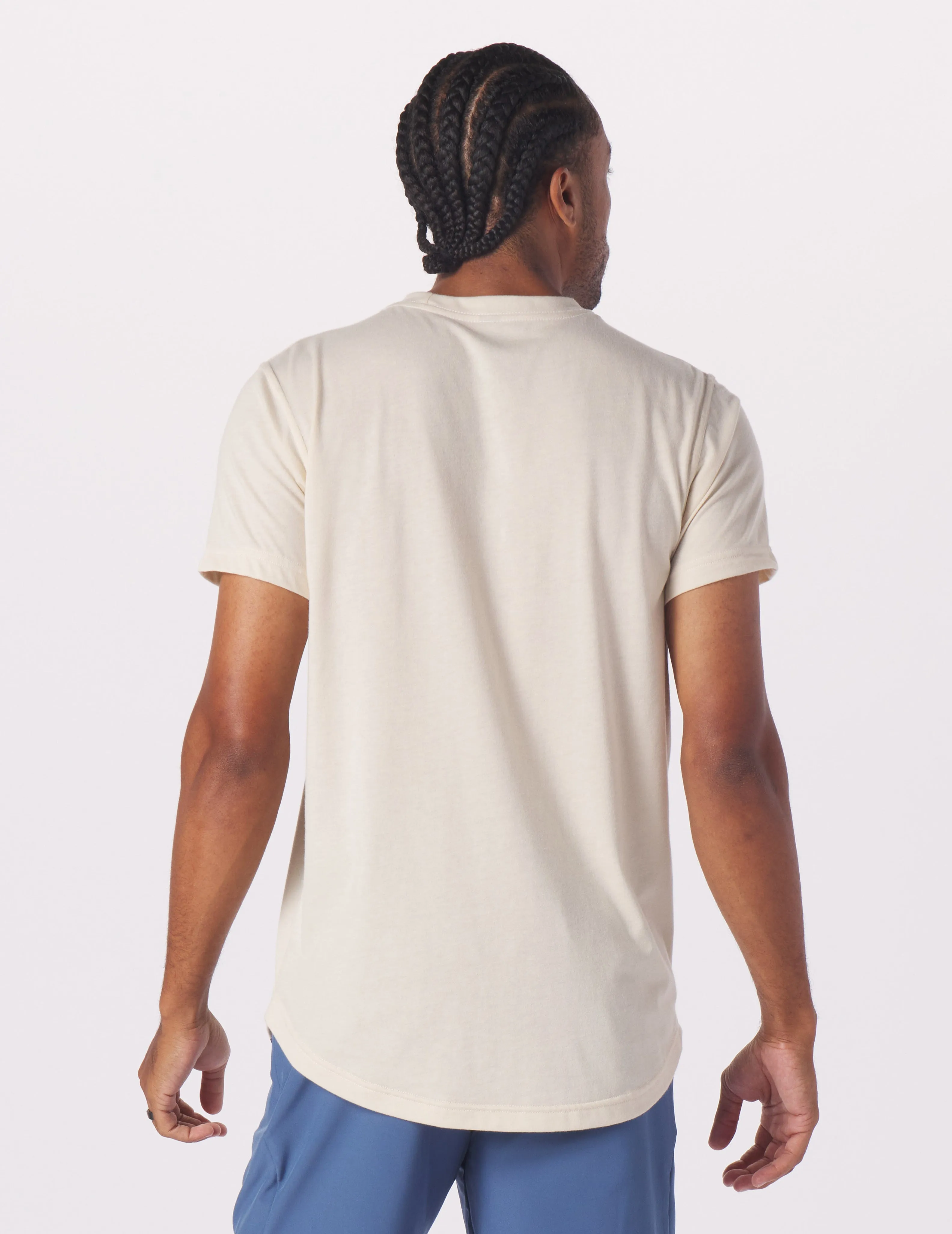 Do No Harm Tee: Oatmilk Heather