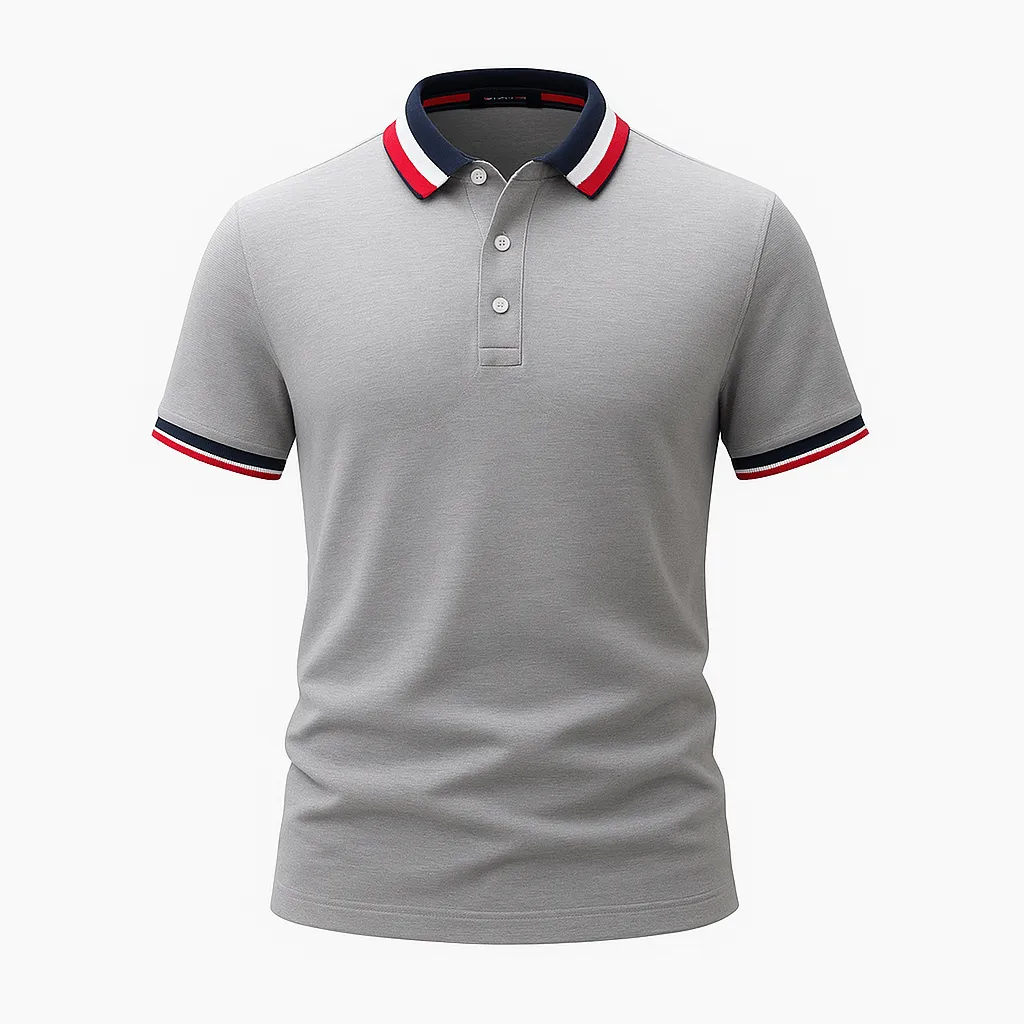 Domoir | Lightweight Cotton Polo Shirt