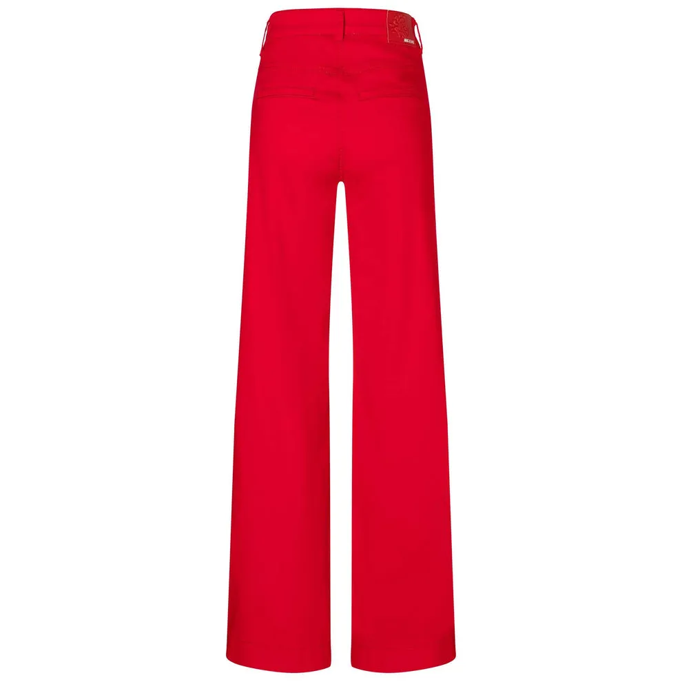 DREAM WIDE POCKET JEANS - RUBY RED