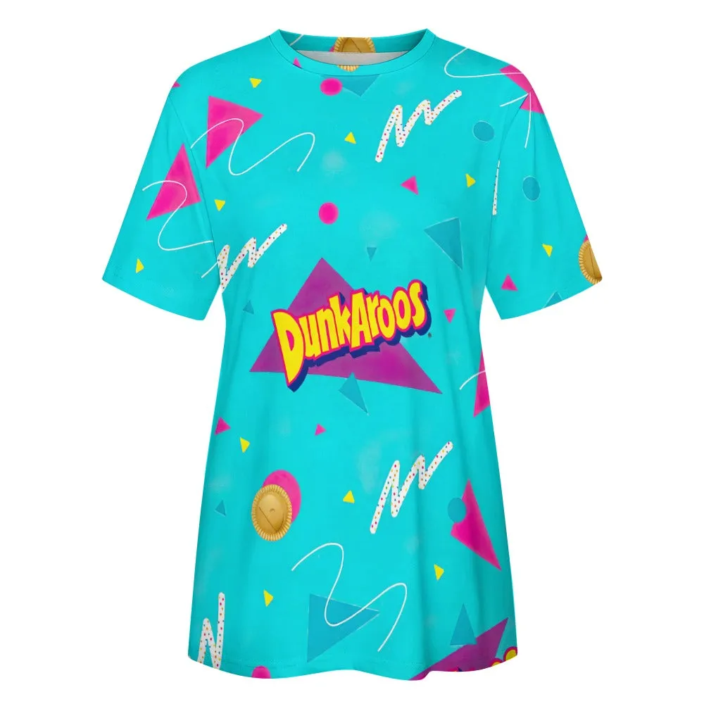 Dunkaroos Pattern Women's 100% Cotton T-Shirt