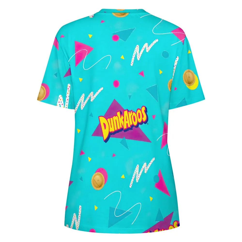 Dunkaroos Pattern Women's 100% Cotton T-Shirt