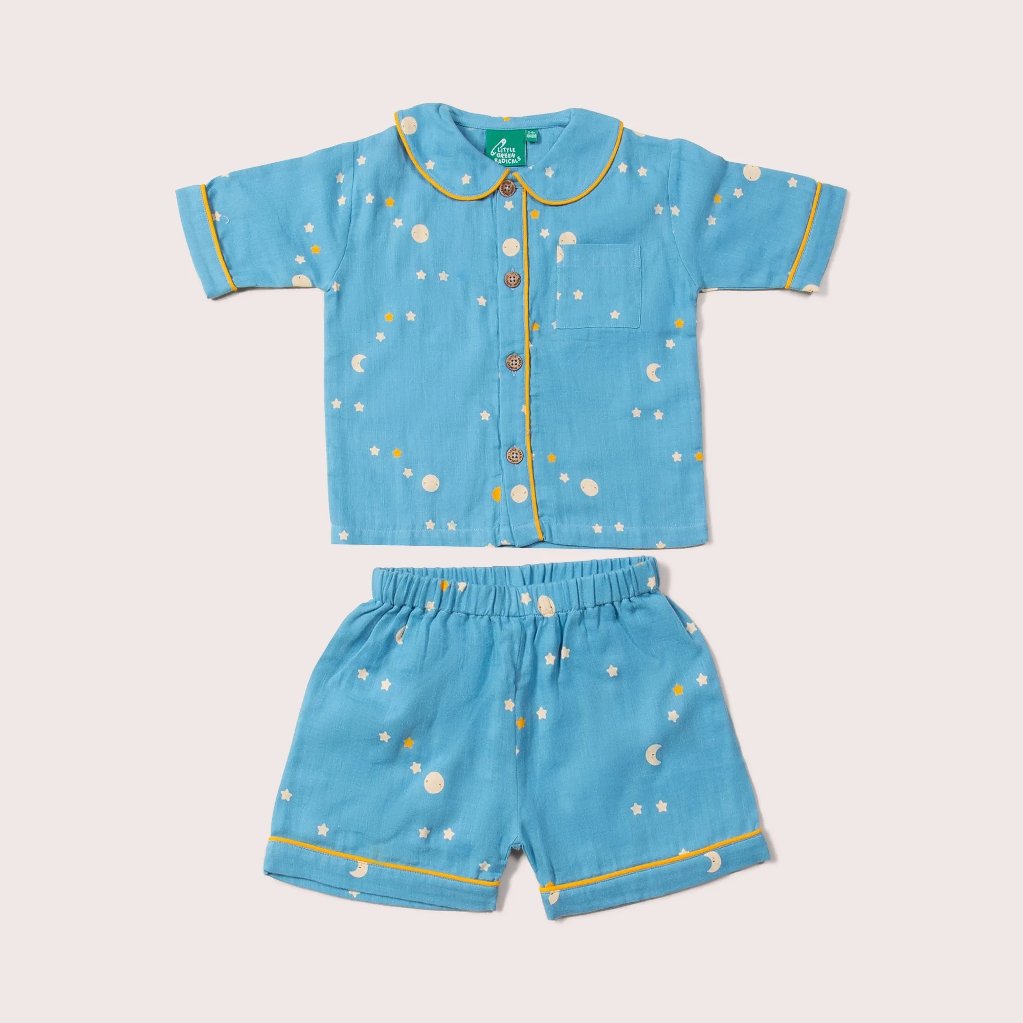 Dusk Button Through Pyjamas Short Set