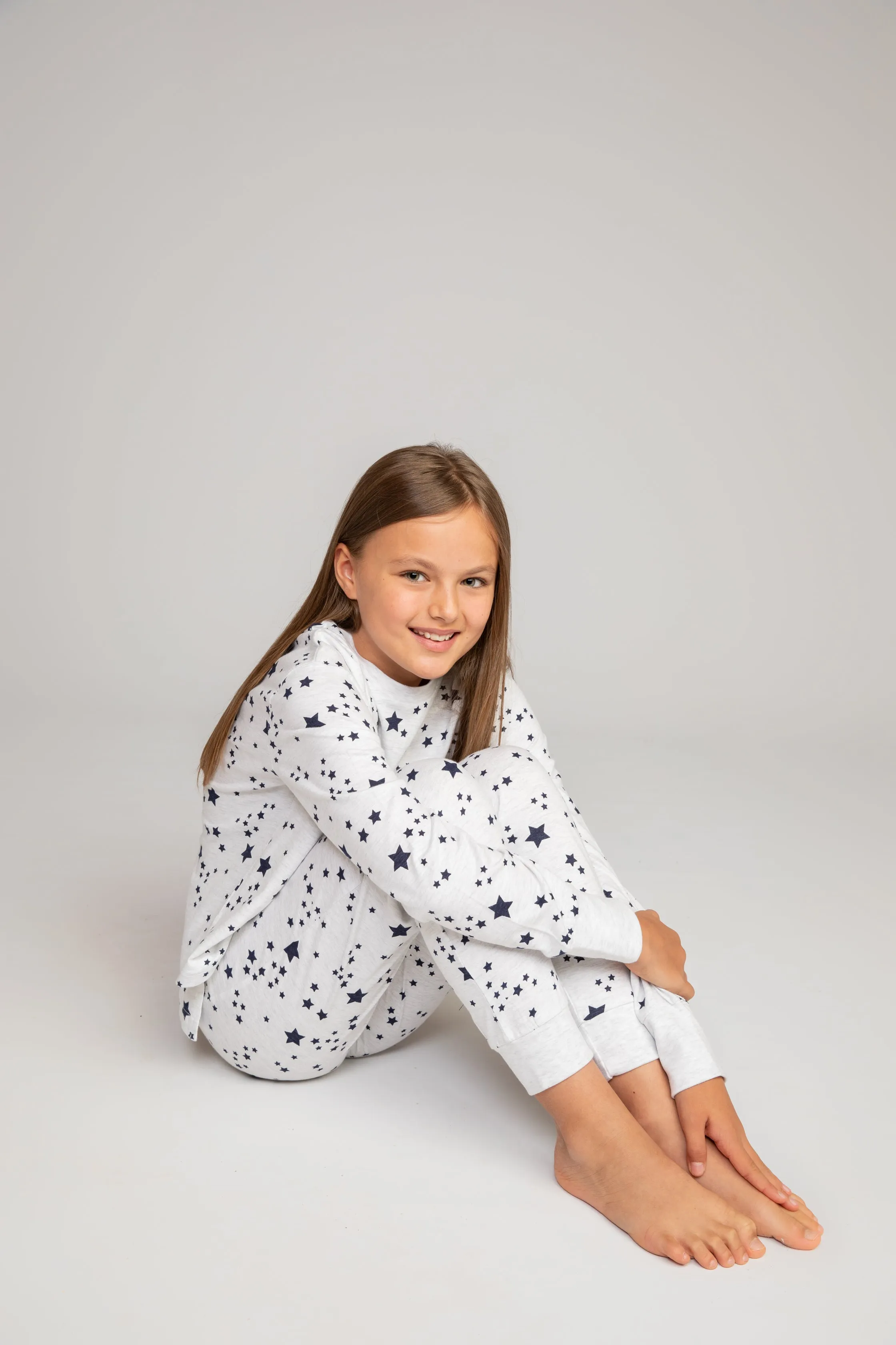 Ecru Star All Over Pyjama Set