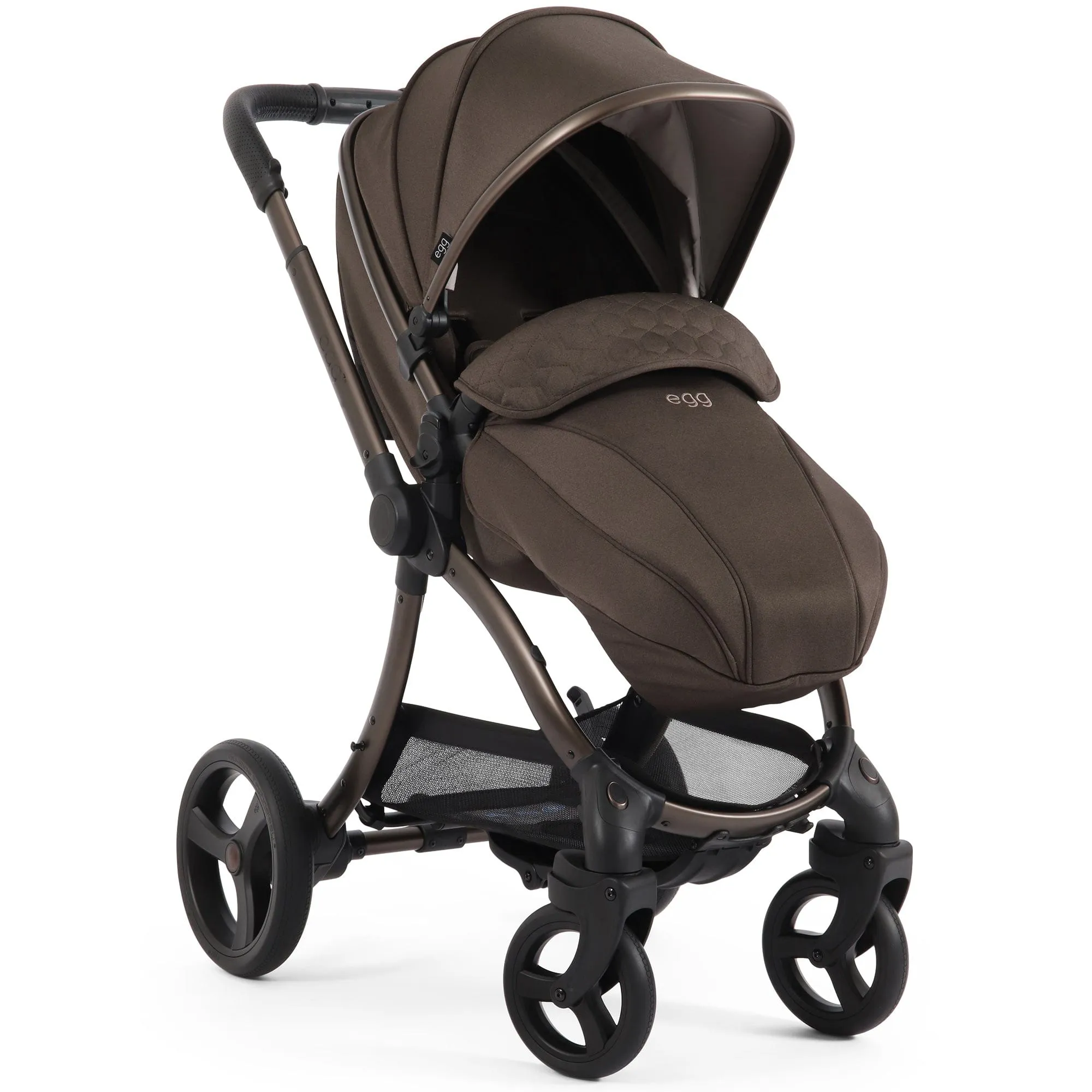 egg3 Luxury Maxi-Cosi Travel System Bundle - Chocolate Velvet