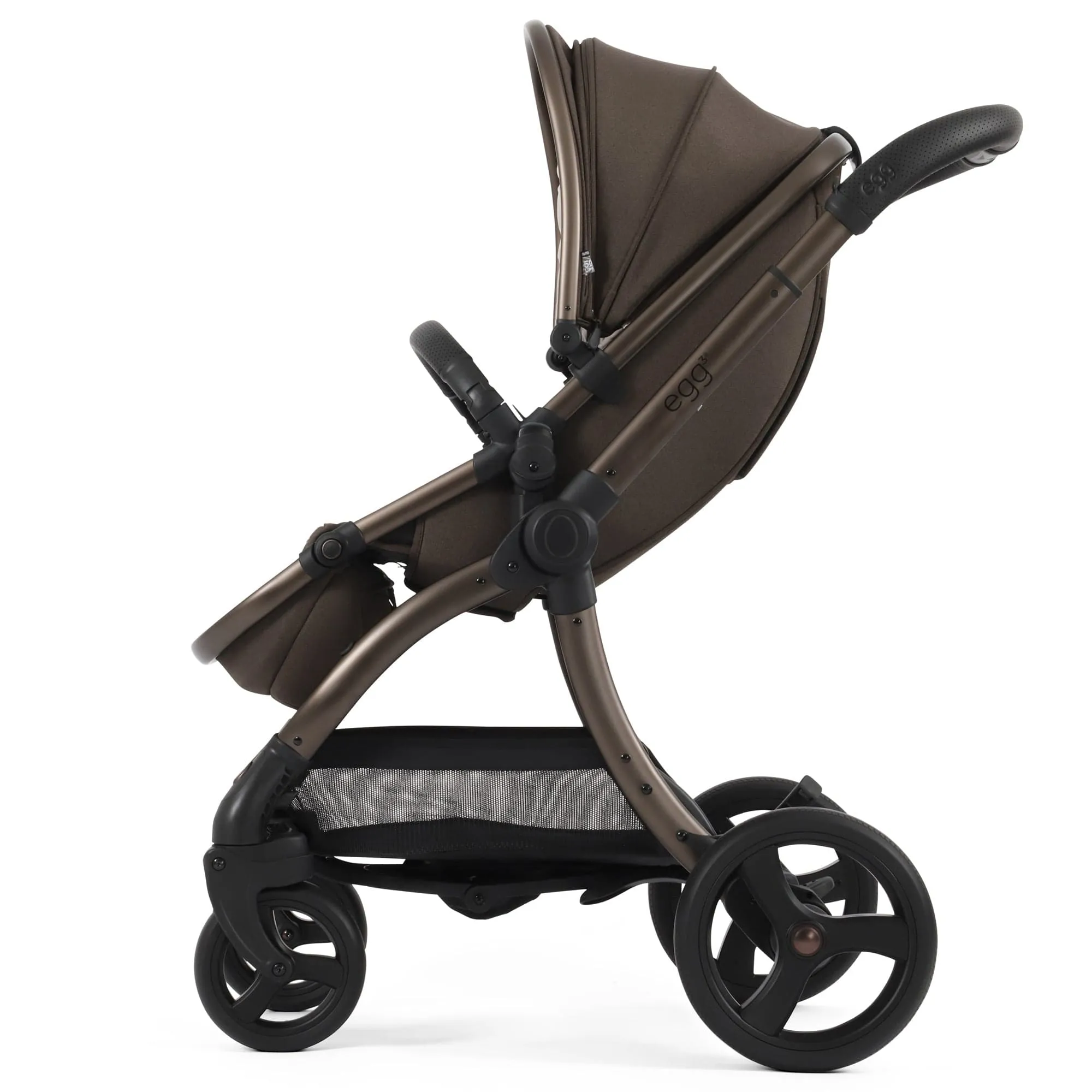 egg3 Luxury Maxi-Cosi Travel System Bundle - Chocolate Velvet