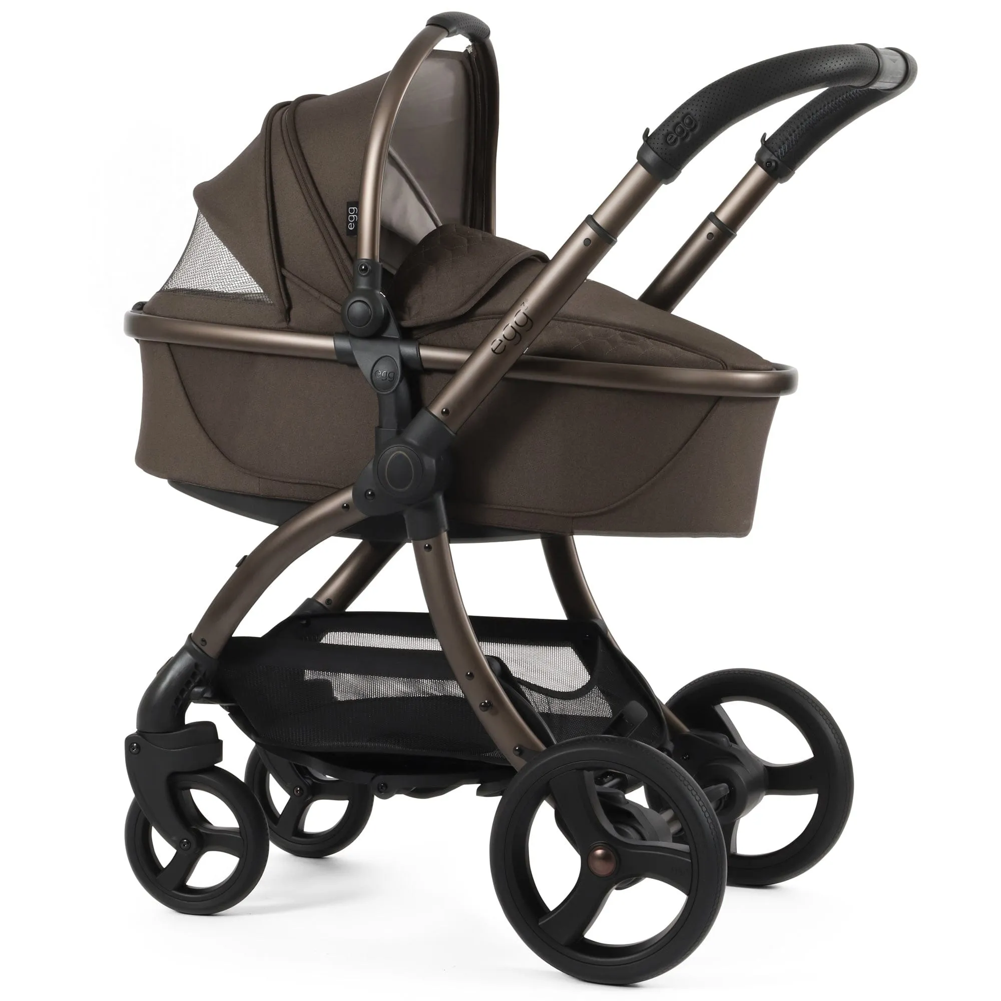 egg3 Luxury Maxi-Cosi Travel System Bundle - Chocolate Velvet