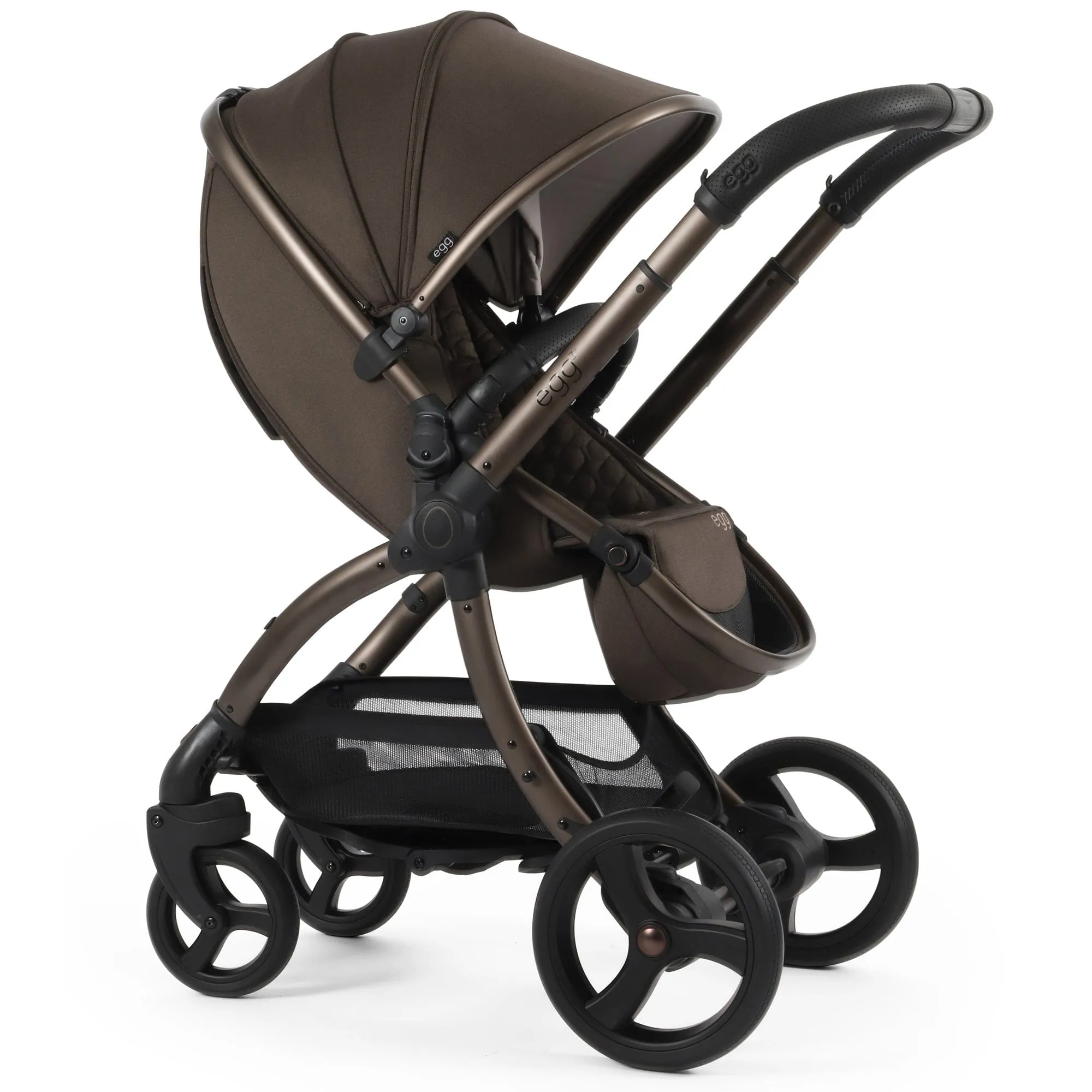 egg3 Luxury Maxi-Cosi Travel System Bundle - Chocolate Velvet